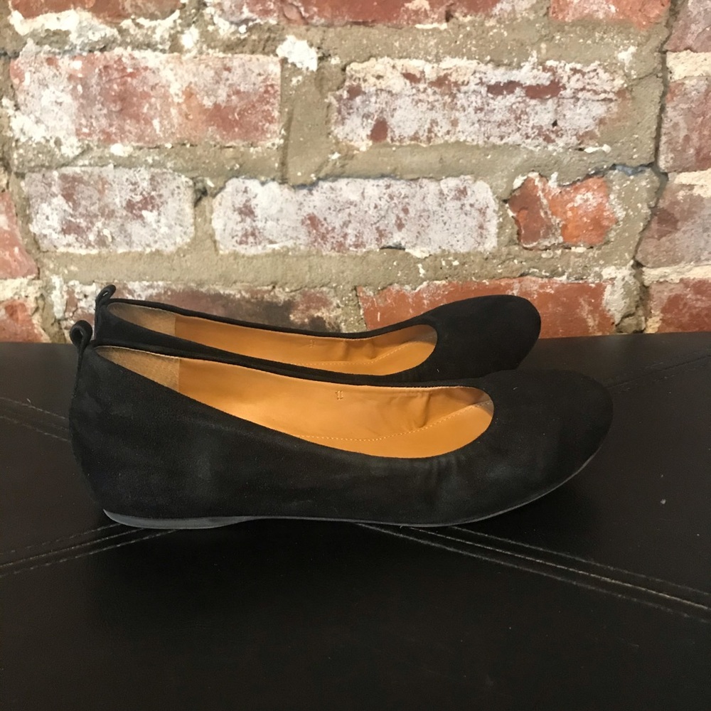 Nine West Black Suede Flats - Picture 5 of 8